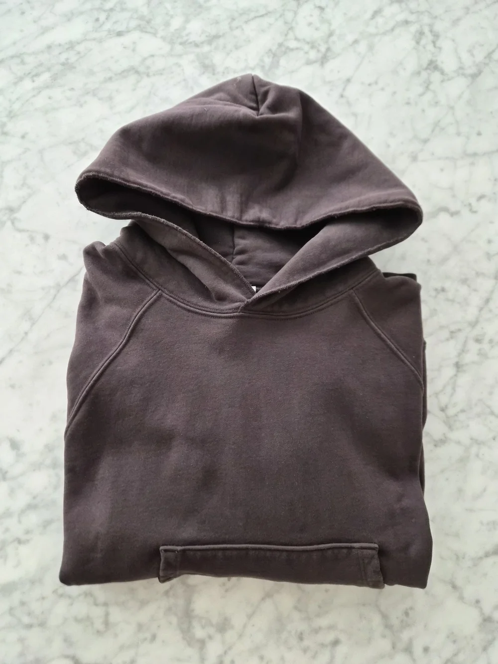 Classic Pullover Hoodie in Deep Plum - Picture 1 of 3